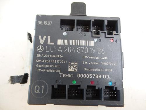 Used Electronic module MERCEDES-BENZ C-CLASS T-Model (S204) C 200 Kompressor (204.241) (184 hp) 22478698
