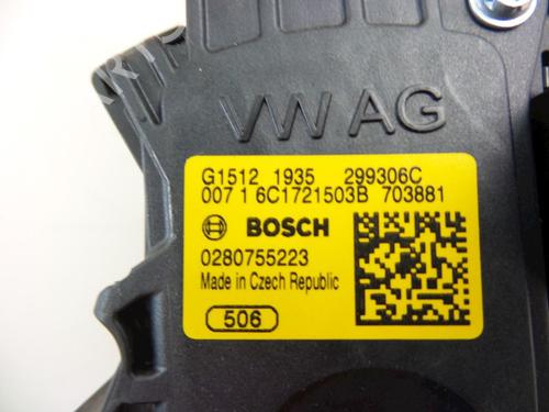 Pedal AUDI A1 (8X1, 8XK) 1.0 TFSI | BP22486198I4 