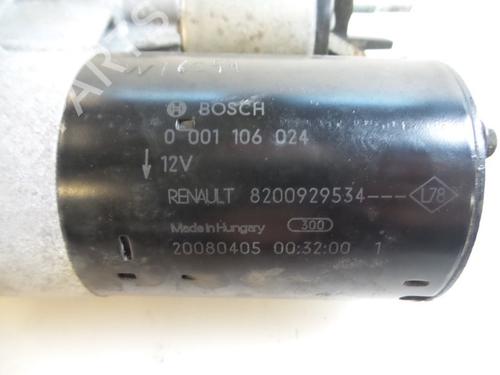 Starter RENAULT SCÉNIC II (JM0/1_) 2.0 (JM05, JM0U, JM1N, JM1U, JM2V) | BP22476325M8