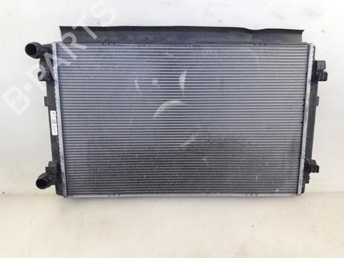 Used Water radiator SEAT LEON (5F1) 1.6 TDI (110 hp) 22491456