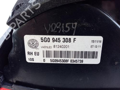 Right taillight VW GOLF VII (5G1, BQ1, BE1, BE2) 1.0 TSI | BP24986298C35 