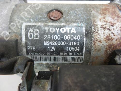 Starter TOYOTA COROLLA Verso (ZER_, ZZE12_, R1_) 2.2 D-4D (AUR10_, AUR10R) | BP22490306M8