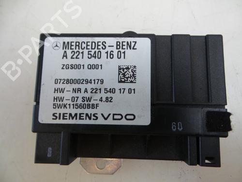 Elektronische module MERCEDES-BENZ C-CLASS T-Model (S204) C 200 Kompressor (204.241) (184 hp) 22478688