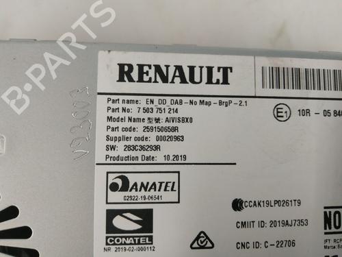 Control unit RENAULT TWINGO III (BCM_, BCA_) 1.0 SCe 75 | BP24454117M11 - Image 5