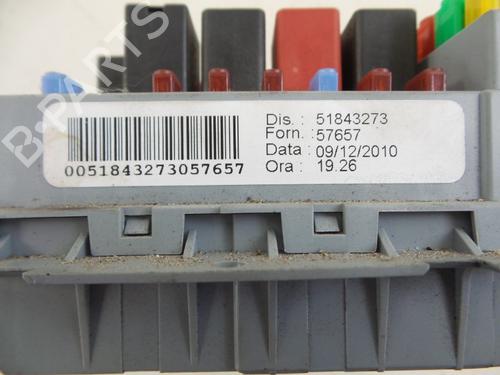 Fuse box LANCIA MUSA (350_) 1.3 D Multijet (350.AXM11, 350.AXM1A, 350.AXI1A) | BP22490101E1 