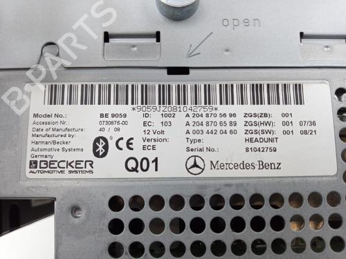 Electronic module MERCEDES-BENZ C-CLASS (W204) C 200 CDI (204.007, 204.006) | BP23179940M83 - Image 4