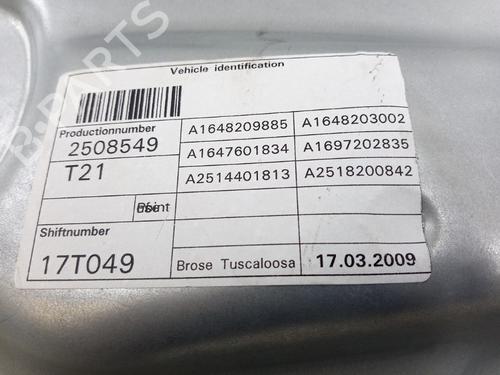 Front right window mechanism MERCEDES-BENZ M-CLASS (W164) ML 320 CDI 4-matic (164.122) | BP32097788C23 