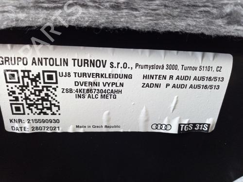Høyre bakpanel AUDI E-TRON (GEN) 55 quattro | BP28196572C61 - Image 2