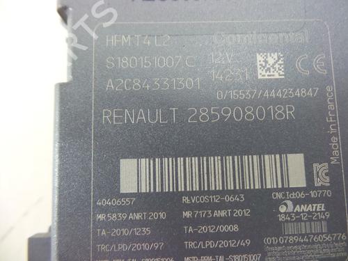 Elektronisk modul RENAULT CAPTUR I (J5_, H5_) 1.5 dCi 90 (J5N4, J5M5, J5MW, J5M6, J5AL, J5AJ) | BP22490583M83 