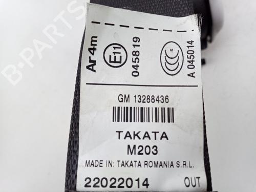 Rear right seatbelt OPEL INSIGNIA A Sports Tourer (G09) 2.0 CDTI (35) | BP23053434I28 