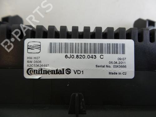 Climate control SEAT IBIZA IV ST (6J8, 6P8) 1.2 TDI | BP22477320I5 