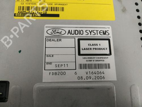 Radio FORD FOCUS C-MAX (DM2) 1.8 | BP32429475E6