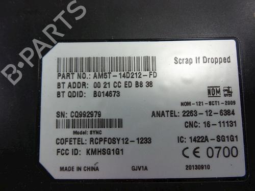 Elektronisk modul FORD C-MAX II (DXA/CB7, DXA/CEU) 1.6 EcoBoost | BP22489276M83 