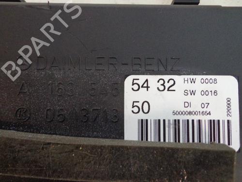 Comfort control module MERCEDES-BENZ M-CLASS (W163) ML 270 CDI (163.113) | BP22468997M56