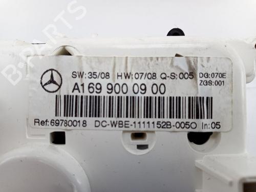 Climate control MERCEDES-BENZ A-CLASS (W169) A 160 (169.031, 169.331) | BP22492217I5 