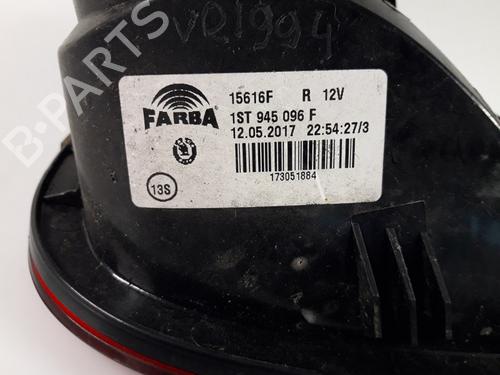 Right taillight SKODA CITIGO (NF1) 1.0 | BP22506425C35 