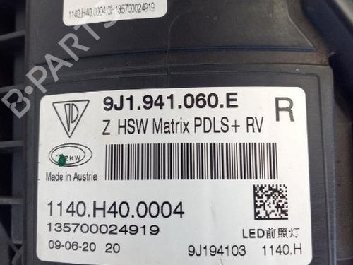 Right headlight PORSCHE TAYCAN (Y1A) Turbo (Y1AFC1) | BP39382703C29 - Image 5