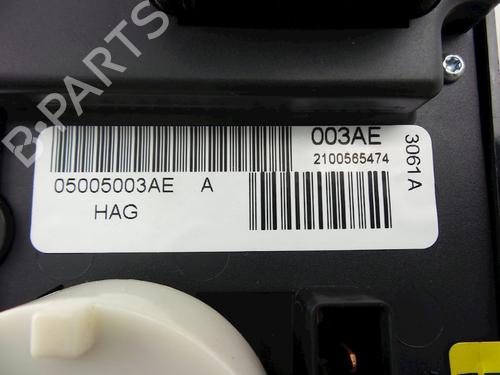 Climate control CHRYSLER GRAND VOYAGER V (RT) 3.8 | BP22462791I5 