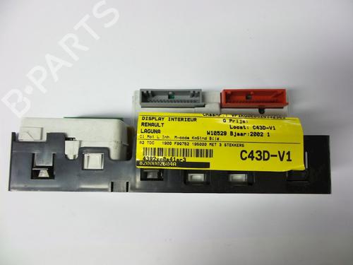 Multifunctionele display RENAULT LAGUNA II Grandtour (KG0/1_) 1.9 dCi (KG0E, KG0R) | BP22462098C48 