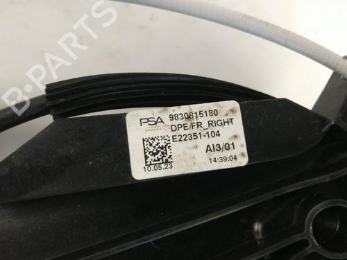 Rudehejsemekanisme Højre foran OPEL ASTRA L Sports Tourer (O5) 1.5 CDTi (FCYHZT, FCYHZJ) | BP27661767C23 