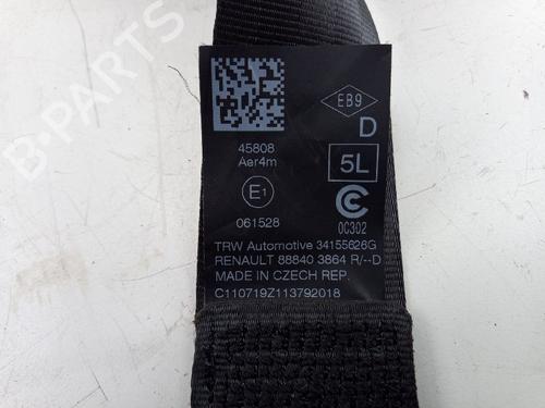 Rear right seatbelt RENAULT TWINGO III (BCM_, BCA_) 1.0 SCe 75 | BP32509867I28 - Image 3