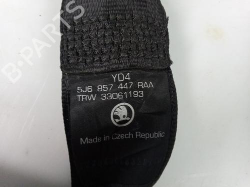 Rear left seatbelt SKODA FABIA II Combi (545) 1.9 TDI | BP22461282I29 