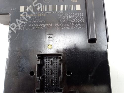 Comfort control module MERCEDES-BENZ E-CLASS (W212) E 220 CDI / BlueTEC (212.001, 212.002) | BP22495041M56 