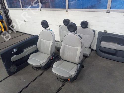 Used Seats set FIAT 500 (312_) 1.2 (312AXA1A) (69 hp) 31075748