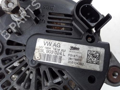 Alternator VW PASSAT B8 Variant (3G5, CB5) 2.0 TDI | BP29618958M7 