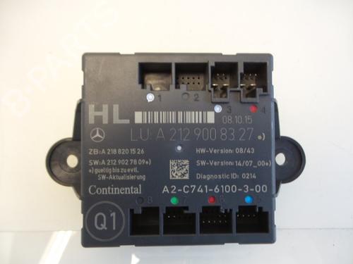 Used Electronic module MERCEDES-BENZ E-CLASS (W212) E 200 CDI / BlueTEC (212.005, 212.006) (136 hp) 22479511
