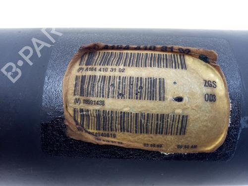 Driveshaft MERCEDES-BENZ M-CLASS (W164) ML 320 CDI 4-matic (164.122) | BP32097746M37 