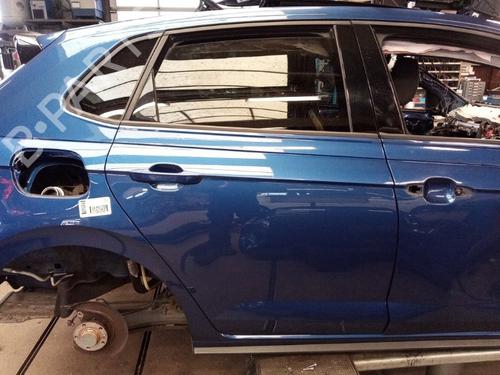 Used Right rear door Right rear door VW POLO VI (AW1, BZ1, AE1) 1.0 TSI (110 hp) 40076603 40076603