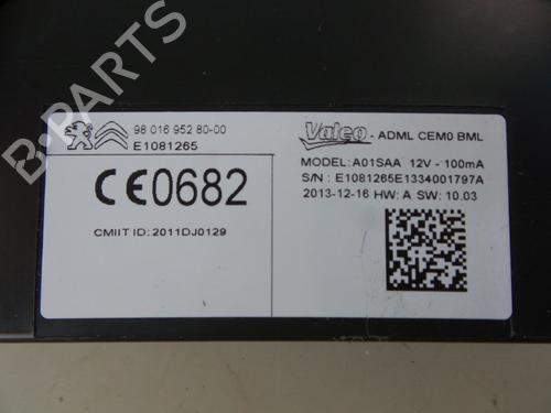 Electronic module CITROËN C4 Grand Picasso II (DA_, DE_) 1.6 HDi / BlueHDi 115 | BP22489365M83