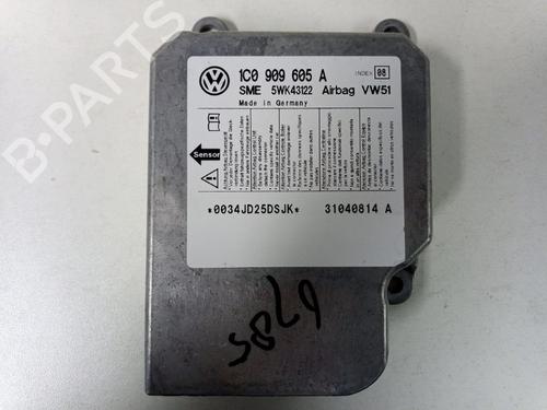 Kollisjonspute styreenhet VW TRANSPORTER T5 Van (7HA, 7HH, 7EA, 7EH) 2.5 TDI (174 hp) 22500554