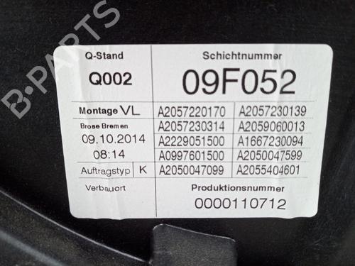 Front left window mechanism MERCEDES-BENZ C-CLASS T-Model (S205) C 180 BlueTEC / d (205.236) | BP30084540C22