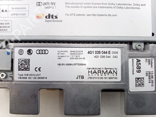 Control unit AUDI A6 C7 Avant (4G5, 4GD) 1.8 TFSI | BP39653335M11 - Image 5