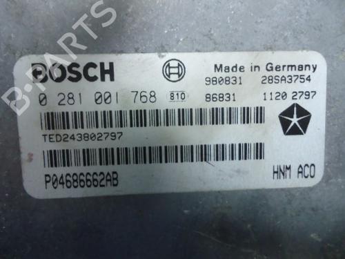 Electronic module CHRYSLER VOYAGER / GRAND VOYAGER III (GS_, NS_) 2.5 TD | BP22467397M83