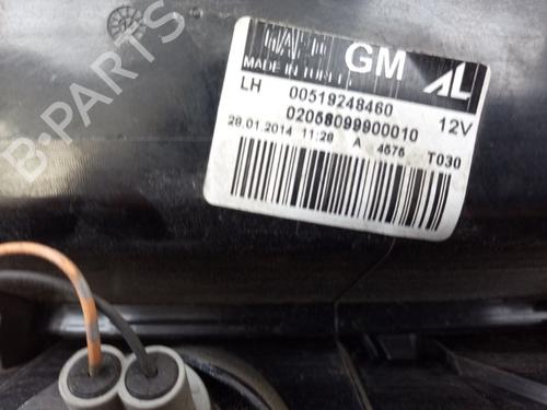 Venstre baglygte OPEL COMBO Box Body/MPV (X12) 1.3 CDTI (B05) | BP22492814C34 