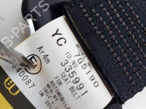 Rear center seatbelt TOYOTA YARIS (_P13_) 1.5 Hybrid (NHP130_) | BP28196715I27 