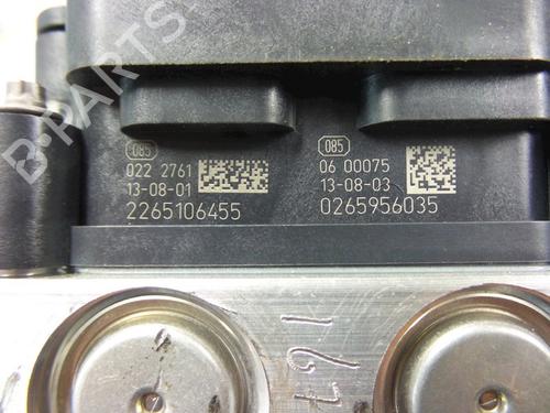 ABS pump DACIA SANDERO II TCe 90 (B8M1, B8MA, B8AC) | BP22478052M43 
