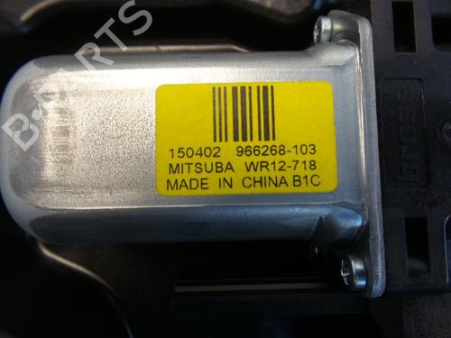 Front left window mechanism VOLVO V40 Hatchback (525) D2 | BP22479725C22 