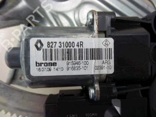 Rear left window mechanism RENAULT SCÉNIC III (JZ0/1_) 1.4 16V (JZ0F, JZ1V) | BP22484572C24 
