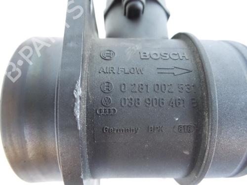 Used Mass air flow sensor VW GOLF V (1K1) 1.9 TDI (105 hp) 22472642