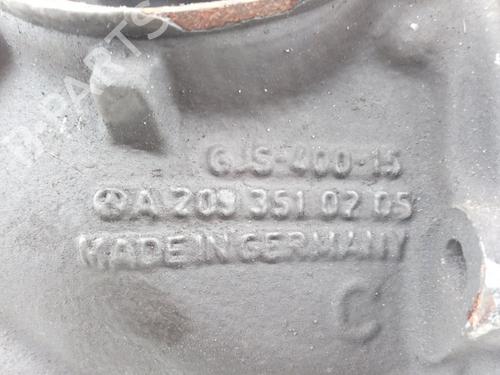 Rear differential MERCEDES-BENZ E-CLASS (W212) E 220 CDI / BlueTEC (212.001, 212.002) | BP22495072M24 