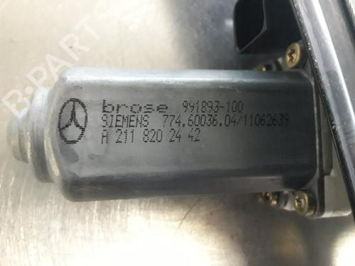 Vindusheismekanisme venstre bak MERCEDES-BENZ E-CLASS (W211) E 240 (211.061) | BP22459940C24