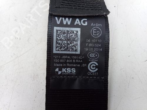 Rear left seatbelt VW UP! (121, 122, BL1, BL2, BL3, 123) 1.0 | BP30907654I29 