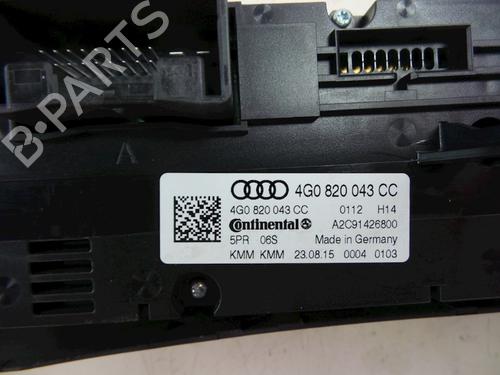 Climate control AUDI A6 C7 (4G2, 4GC) 2.0 TDI | BP22490320I5 
