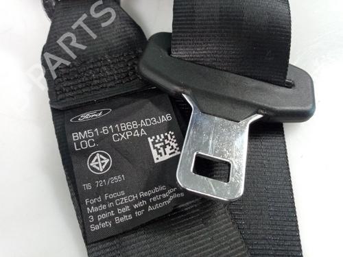 Rear right seatbelt FORD FOCUS III Turnier 1.6 EcoBoost | BP22471862I28 