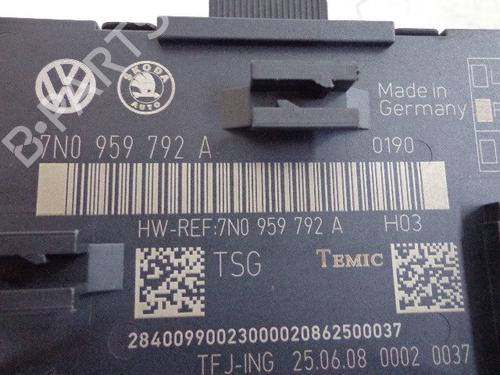 Elektronisk modul SKODA SUPERB II (3T4) 2.0 TDI | BP22513963M83 