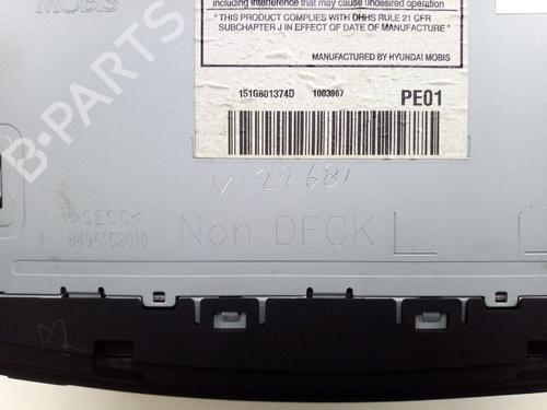 Radio HYUNDAI i10 II (BA, IA) 1.0 | BP29925400E6